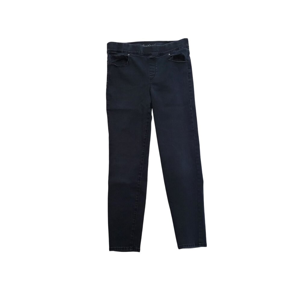 Gloria Vanderbilt All-Around Slimming Effect Jeans Size 12 Dark Denim Women
